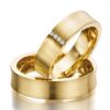 Eheringe - Design - mit Diamanten - RU-1016-1-0