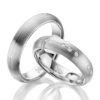 Eheringe - Design - mit Diamanten - RU-1045-1-0