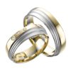 Eheringe - Adore Luxe - mit Diamanten - A35-0