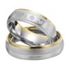 Eheringe - Adore Luxe - mit Diamanten - A43-0