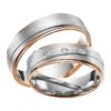 Eheringe - Adore Luxe - mit Diamanten - A46-0