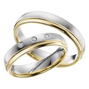 Eheringe - Adore Luxe - mit Diamanten - A52-0