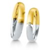 Breuning - Trauringe - Inspiration - DR 041550 / HR 041560 Gelbgold/Weißgold