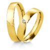 Breuning- Trauring- Inspiration DR 041290 / HR 041300 Gelbgold