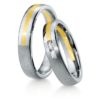 Breuning - Trauringe - Inspiration - DR 041670 / HR 041680 - Platin/Gelbgold