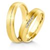 Breuning - Trauringe - Inspiration - DR 041590 / HR 041600 - Unicolor Gelbgold