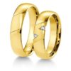 Breuning - Trauringe - Inspiration - DR 041650 / HR 041660 - Gelbgold unicolor