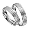 Eheringe - Palladium - mit Diamant - R510-0