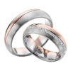 Eheringe - Exclusive - mit Diamanten - R734-0