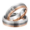 Eheringe - Shadow Line - mit Diamanten - R949-0