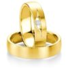 Breuning - Trauringe - Platin Design - DR 090500 / HR 090510 - Gelbgold