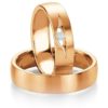 Breuning - Trauringe - Platin Design - DR 090500 / HR 090510 - Rotgold