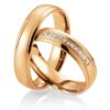 Breuning - Trauringe - Palladium 2 - DR 026670 / HR 026680 - Rotgold