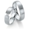 Breuning - Trauringe aus Platin - Platin Design - DR 090520 / HR 090530