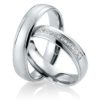 Breuning - Trauringe - Palladium 2 - DR 026670 / HR 026680 - Weißgold