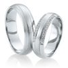 Breuning - Trauringe - Palladium 2 -DR 026830 / HR 026840 - Weißgold