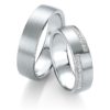 Breuning - Trauringe - Platin Design - DR 090700 / HR 090710 - Weißgold