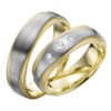 Eheringe - Gold - mit Diamanten - R704-0
