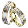 Eheringe - Gold - mit Diamanten - R705-0