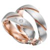Eheringe - Gold - mit Diamanten - R709-0