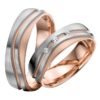 Eheringe - Gold - mit Diamanten - R714-0