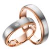 Eheringe - Gold - mit Diamant - R718-0
