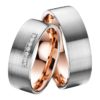 Rubin - Trauringe - Gold - Diamanten - R720