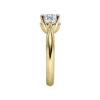 Verlobungsring mit Diamant - 4er-Krappenfassung - Modern-20145