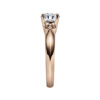Verlobungsring mit Diamant - 4er-Krappenfassung - Klassisch-20164