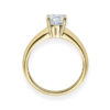 Verlobungsring mit Diamant - 4er-Krappenfassung - Klassisch-20167