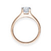 Verlobungsring mit Diamant - 4er-Krappenfassung - Modern-20245
