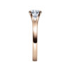 Verlobungsring mit Diamant - 4er-Krappenfassung - Modern-20246