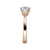 Verlobungsring mit Diamant - 6er-Krappenfassung - Klassisch-20562