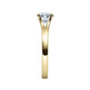 Verlobungsring mit Diamant - 4er-Krappenfassung - Modern-20250