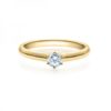 Verlobungsring mit Diamant - 6er-Krappenfassung - Klassisch
