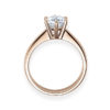Verlobungsring mit Diamant - 6er-Krappenfassung - Klassisch-20547