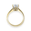 Verlobungsring mit Diamant - 6er-Krappenfassung - Klassisch-20551