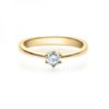 Verlobungsring mit Diamant - 6er-Krappenfassung - Klassisch