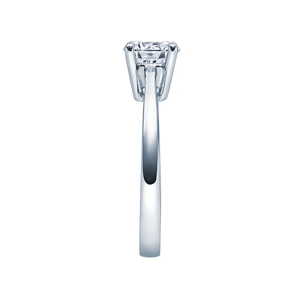 Verlobungsring mit Diamant - 4er-Krappenfassung - Klassisch-20507