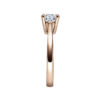 Verlobungsring mit Diamant - 4er-Krappenfassung - Klassisch-20520
