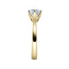 Verlobungsring mit Diamant - Gelbgold - 6er-Krappenfassung -20568