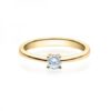 Verlobungsring mit Diamant - 4er-Krappenfassung - Klassisch