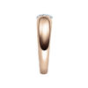 Verlobungsring mit Diamant -Spannfassung - Rosegold- Modern-20590