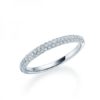 Memoire Ring Pave Weißgold