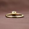 Verlobungsring in 750/- Gelbgold mit Labor Diamanten