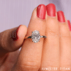 Nathan Verlobungsring mit ovalem Diamanten