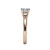 Verlobungsring Diamant Lupenrein, River 4-er Krappe-gelb-18018
