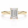Verlobungsring Emerald Diamant