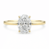 Nathan Verlobungsring mit ovalem Diamanten