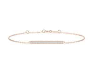 Armband mit Brillanten – 585 Gold (Weiß, Gelb, Rot)